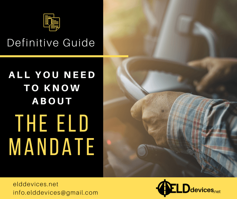 Quick Reference Guide: ELD Mandate 