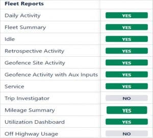 eroad eld fleet reports